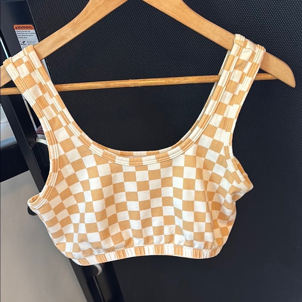 ARQ Checkered Full Coverage Bra